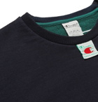 CHAMPION - Craig Green Appliquéd Colour-Block Loopback Cotton-Blend Jersey Sweatshirt - Green