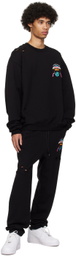 Members of the Rage Black Distressed Sweatshirt