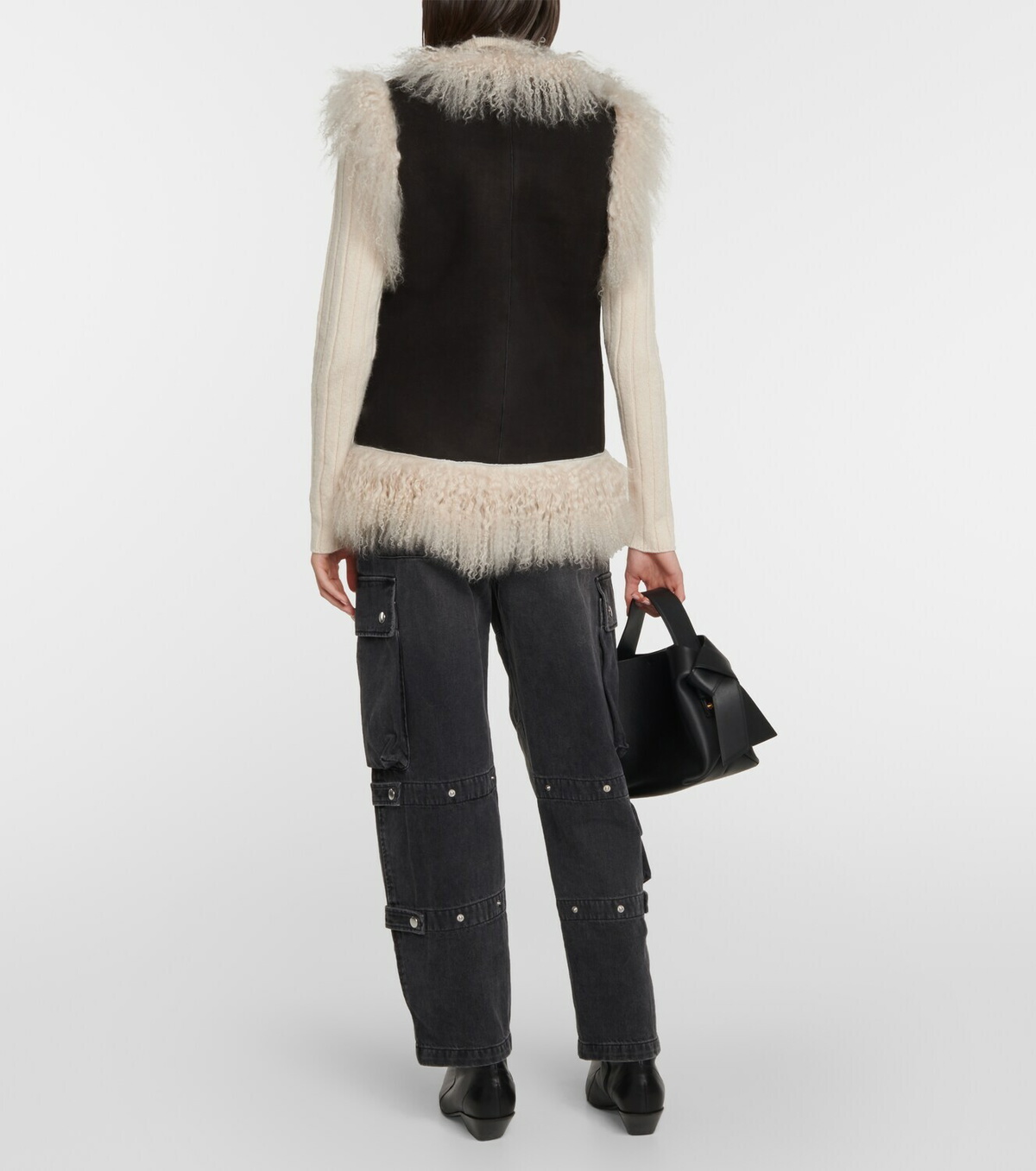 Dodo Bar Or Shearling-trimmed vest