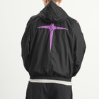 Umbro by Slam Jam Men's Jester Masked Track Jacket in Black