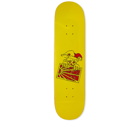 PACCBET Men's Clown Logo 8.0 Skateboard Deck in Yellow