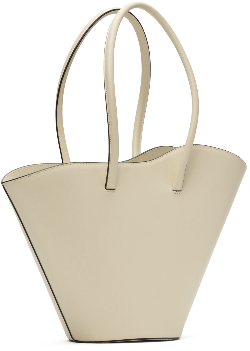 Little Liffner Beige Tall Tulip Tote Little Liffner