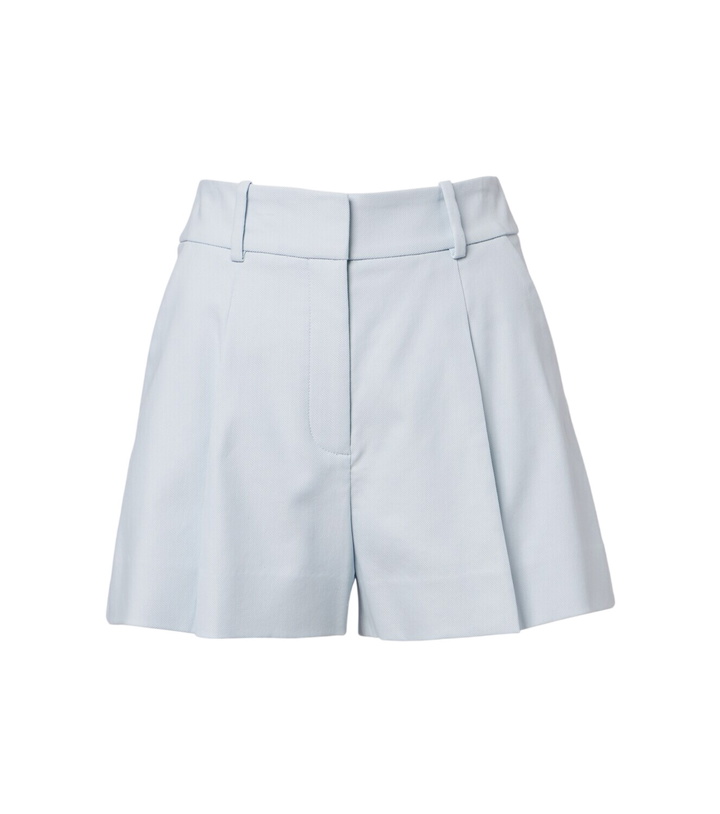 Photo: Veronica Beard Craig cotton-blend twill shorts