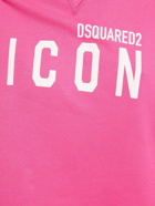 DSQUARED2 - Icon Logo Print Cotton Jersey Hoodie