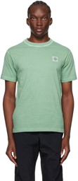 Stone Island Green Patch T-Shirt