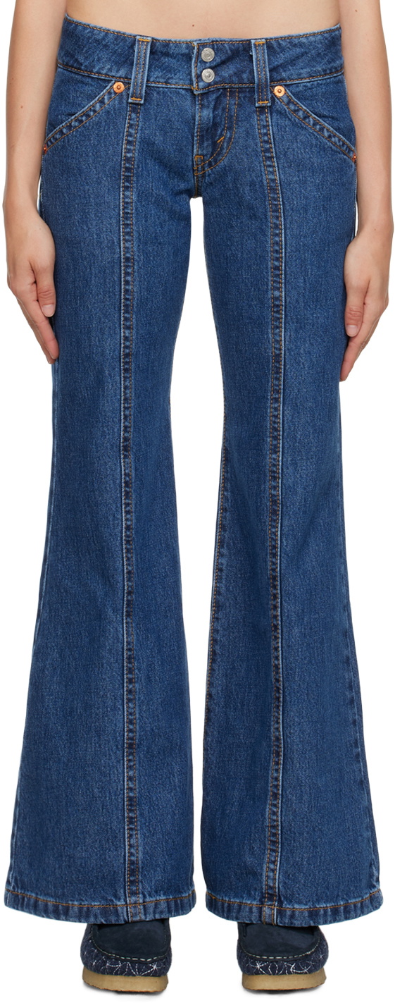 Levi's® NOUGHTIES BIG BELLS - Flared Jeans - never wrong/stone