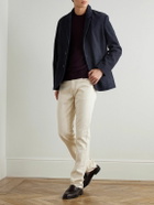 Mr P. - Suede Blazer - Blue
