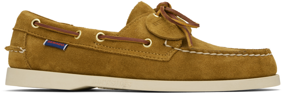 Sebago Tan Portland Artisan Boat Shoes