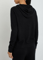 AN-Y1 H Vita Fine-knit Hooded Cashmere Jumper Black