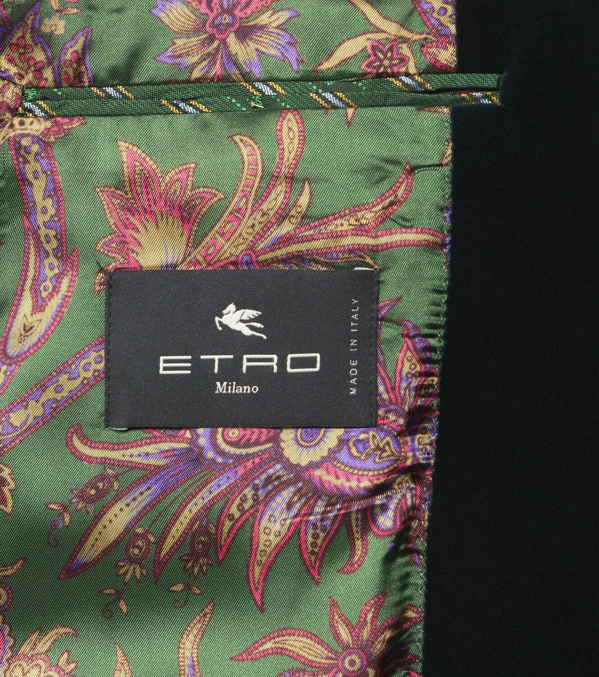 Etro Cotton velvet blazer