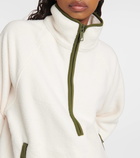 The Upside Harlow fleece half-zip sweater