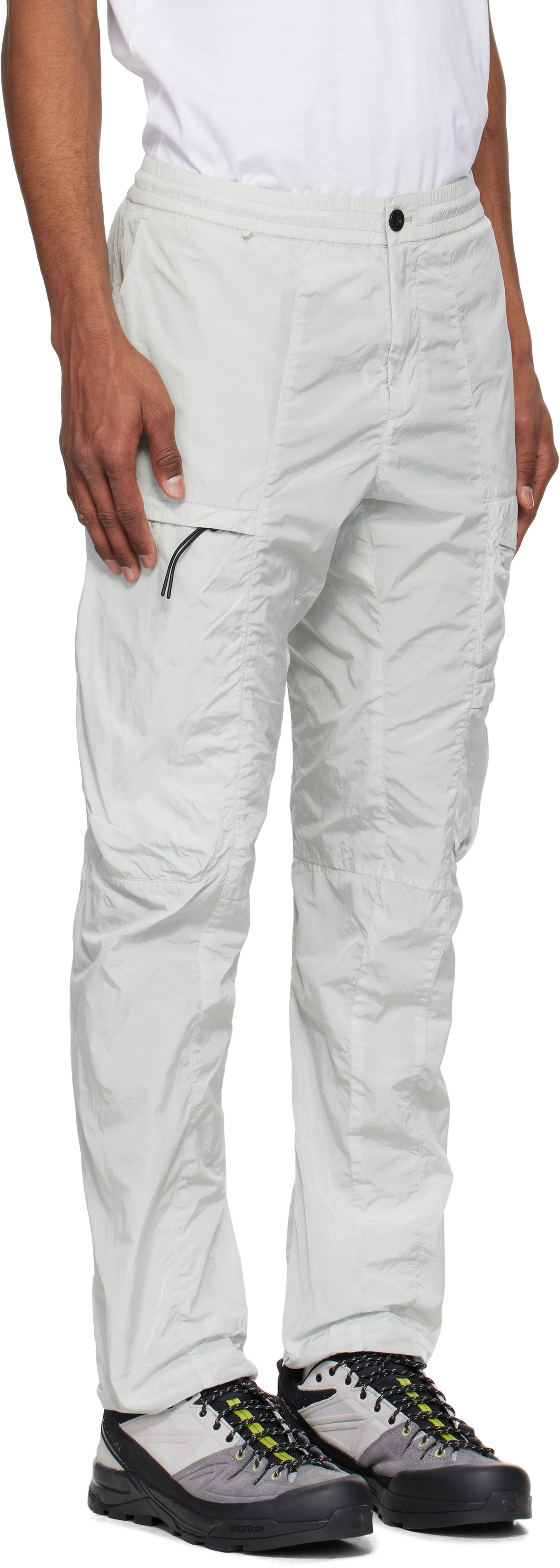 C.P. Company Blue Chrome-R Lens Cargo Pants C.P. Company