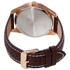 Citizen Quartz Black Dial Brown Leather Ladies Watch BI1033-04E