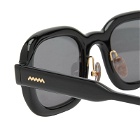 Brain Dead Men's Newman Sunglasses in Black