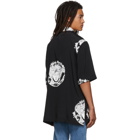 Versace Black All Over Medusa Shirt