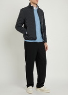 Emporio Armani Water-repellent Padded Stretch-nylon Jacket Black