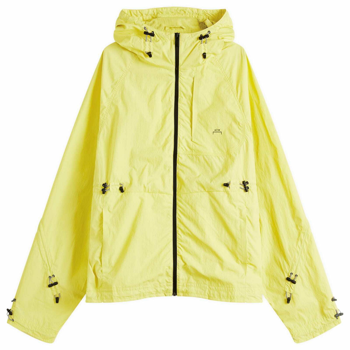 A-COLD-WALL* Men's Balfron Windbreaker in Yellow Citronelle