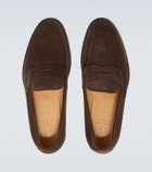 Brunello Cucinelli Suede penny loafers
