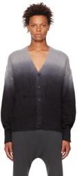 Stolen Girlfriends Club SSENSE Exclusive Black & Gray Altered State Cardigan