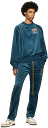 Rhude Navy Polyester Lounge Pants