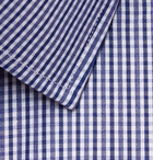 Charvet - Blue Gingham Cotton-Poplin Shirt - Blue