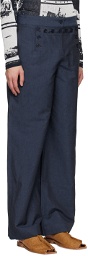 Serapis Navy Sailor Trousers