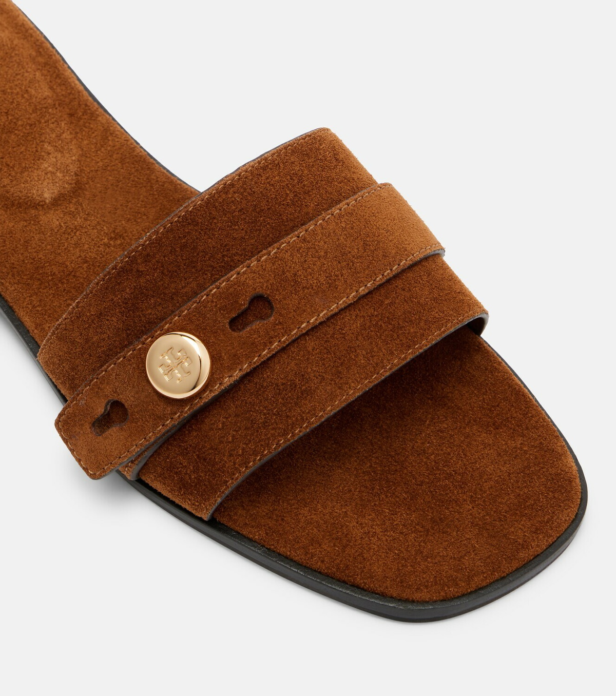 Tory Burch Romy suede slides