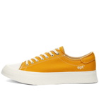 East Pacific Trade Men's Dive Canvas Sneakers in Mustard