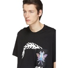 Givenchy Black Burning Question Oversize T-Shirt