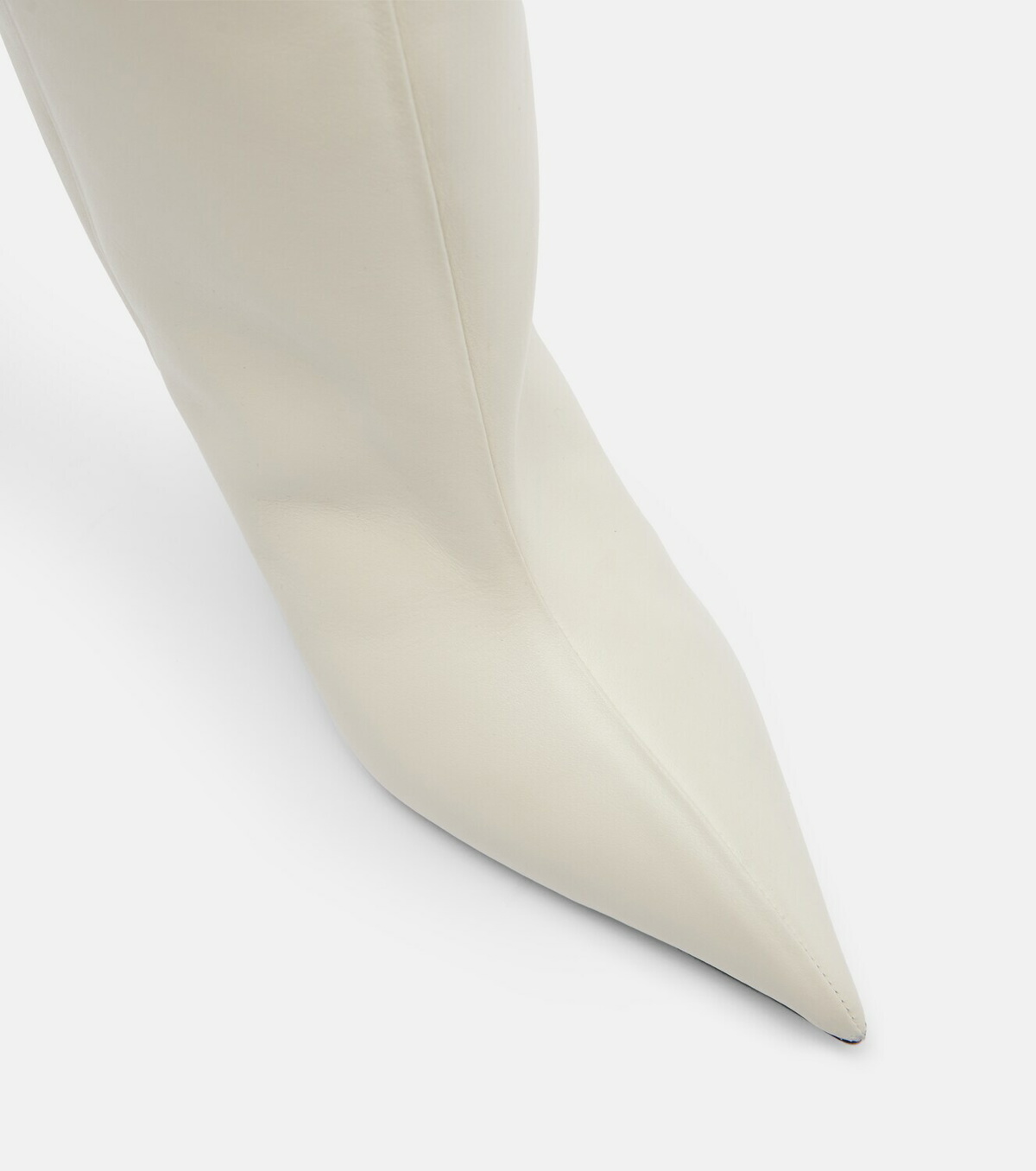 The Attico Lea 65 leather knee-high boots