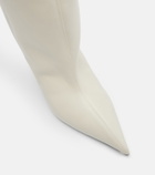 The Attico Lea 65 leather knee-high boots