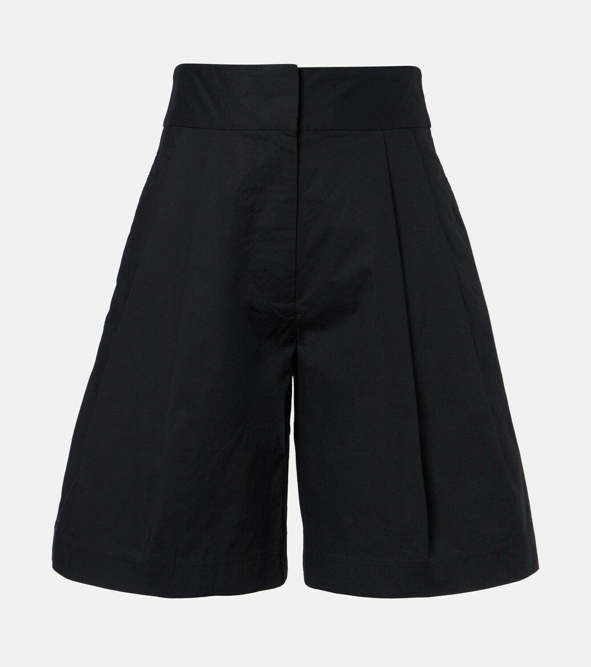 Proenza Schouler White Label Clio cotton-blend Bermuda shorts