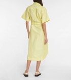 Lee Mathews Sparrow shirt midi dress