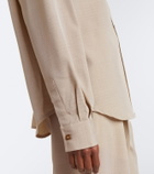 Róhe Wool and silk shirt