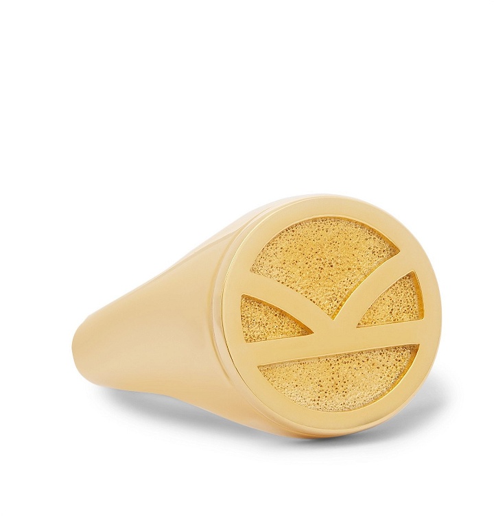 Photo: Kingsman - Deakin & Francis Gold-Plated Signet Ring - Gold