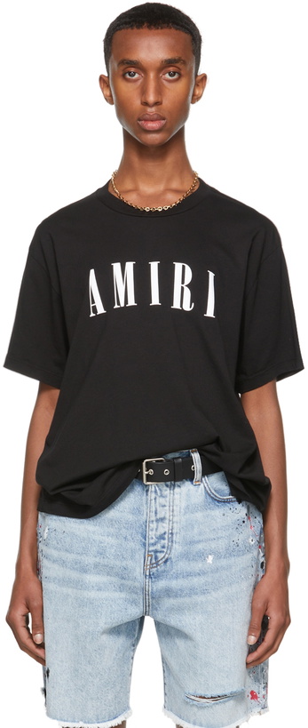 Photo: AMIRI Black Core Logo T-Shirt