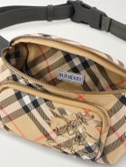 Burberry - Logo-Appliquéd Checked Twill Belt Bag