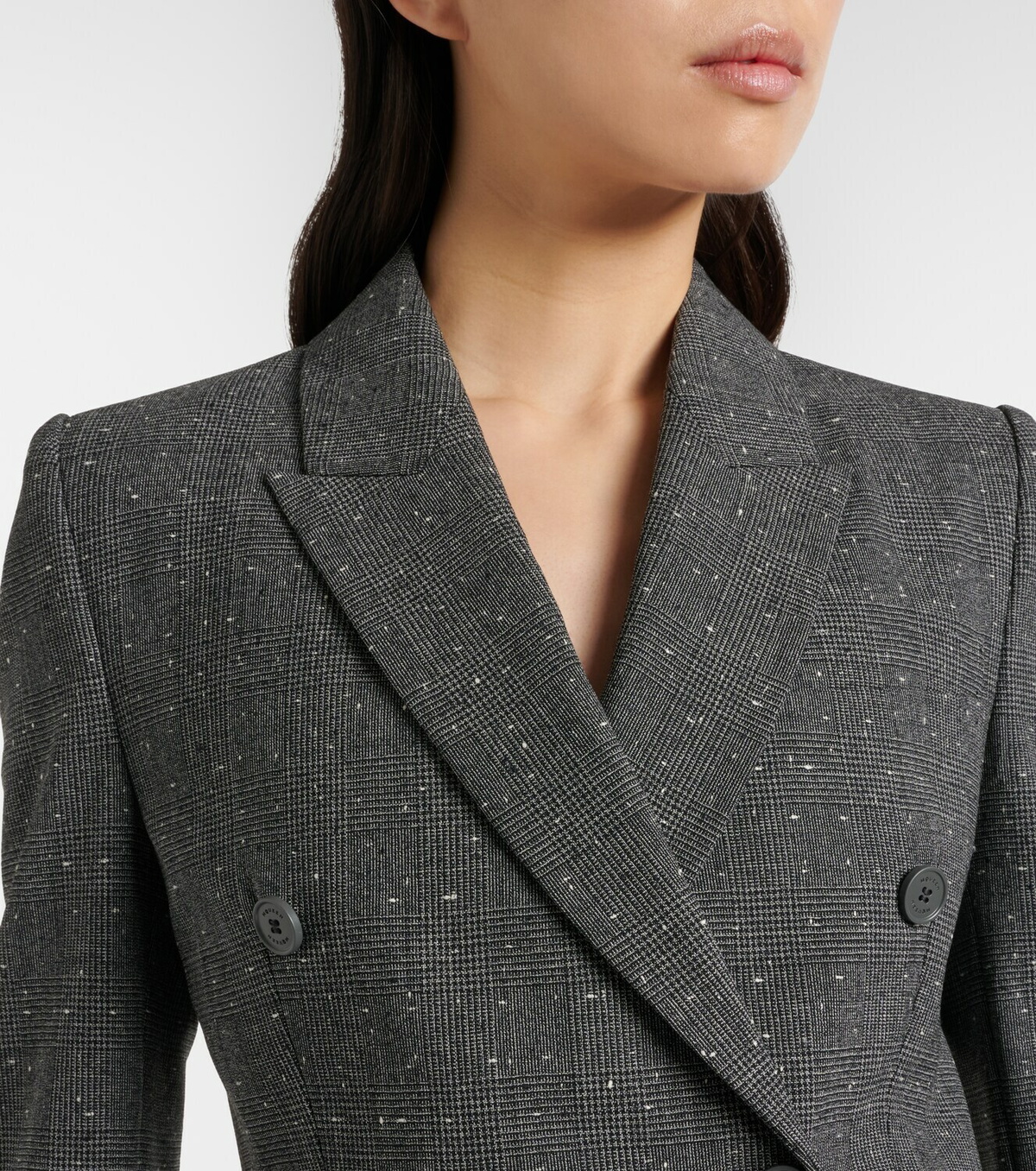 McQueen Prince of Wales check wool blazer