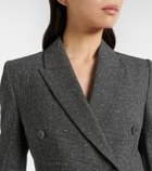 McQueen Prince of Wales check wool blazer