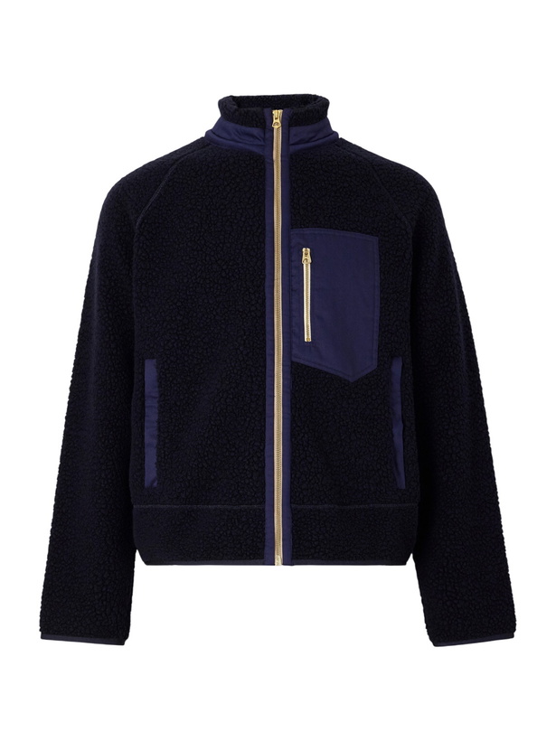 Photo: Fortela - K2 Brushed Wool Jacket - Blue