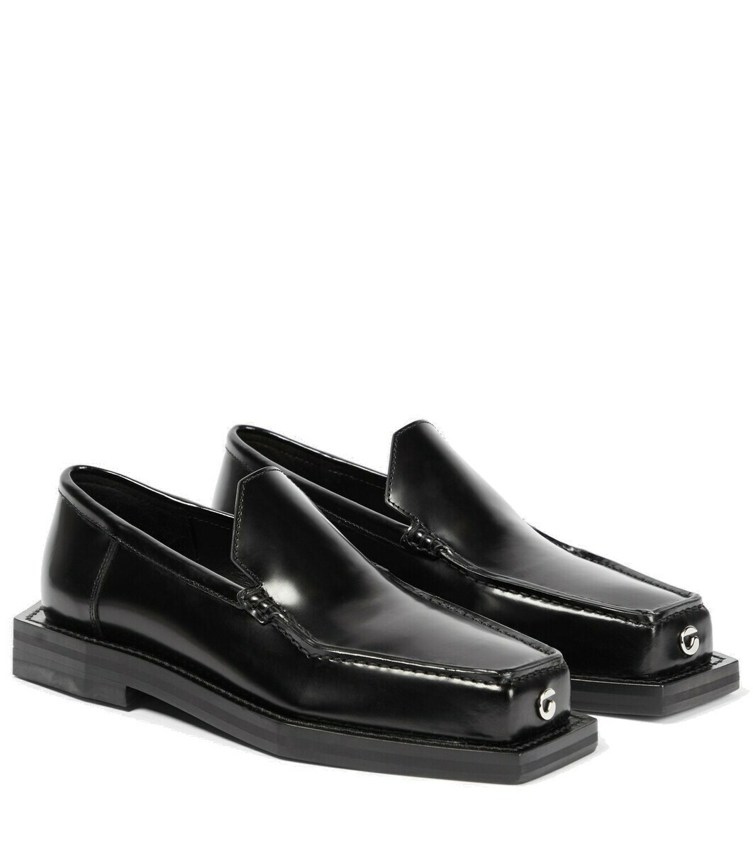 Coperni Black 3D Vector Loafers Coperni