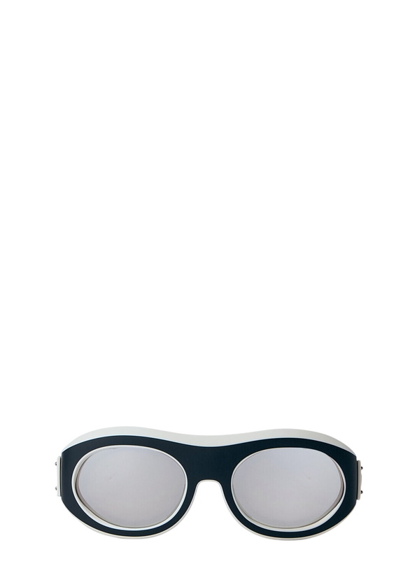 Photo: Moncler Oval Frame Sunglasses
