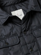 Moncler - Sanary Logo-Appliquéd Quilted Shell Down Jacket - Blue