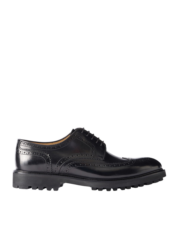 Photo: Mr P. - Leather Brogues - Black