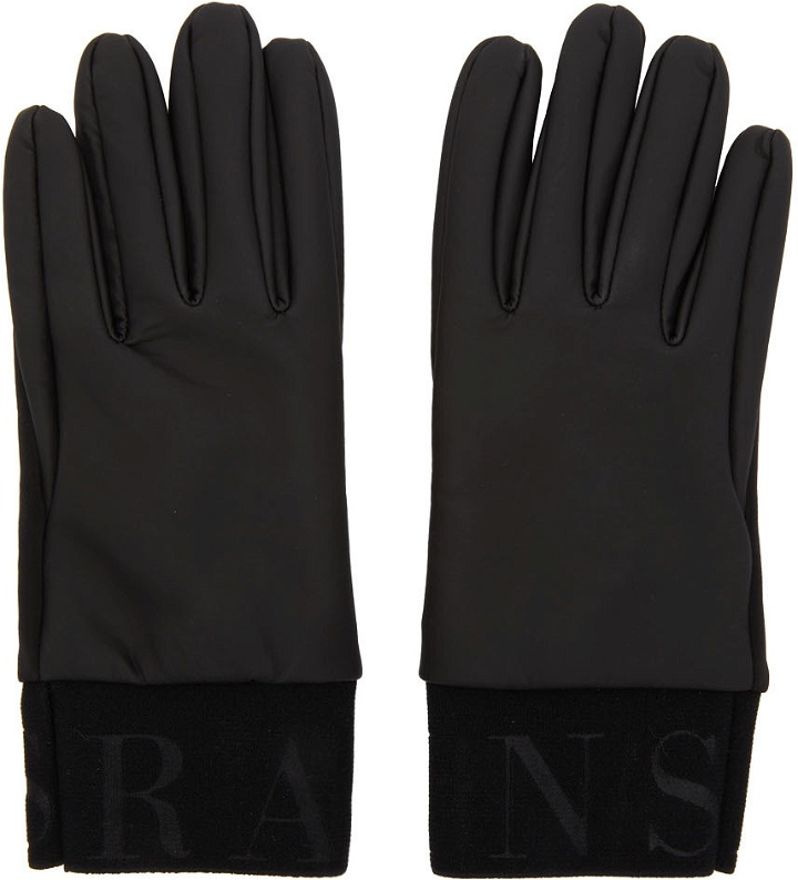 Photo: RAINS Black Touchscreen Gloves