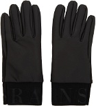 RAINS Black Touchscreen Gloves