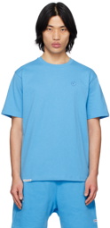 AAPE by A Bathing Ape Blue Embroidered T-Shirt