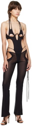 ORIENS Black Maven Trousers