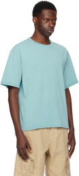 Maison Kitsuné Blue Sunrise Tag T-Shirt