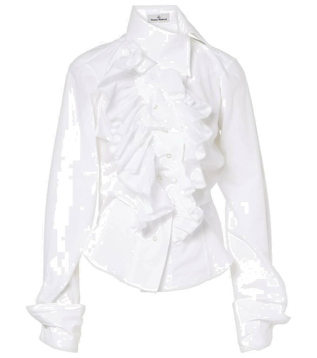 Vivienne Westwood Wizard Frill ruffled cotton shirt Vivienne Westwood